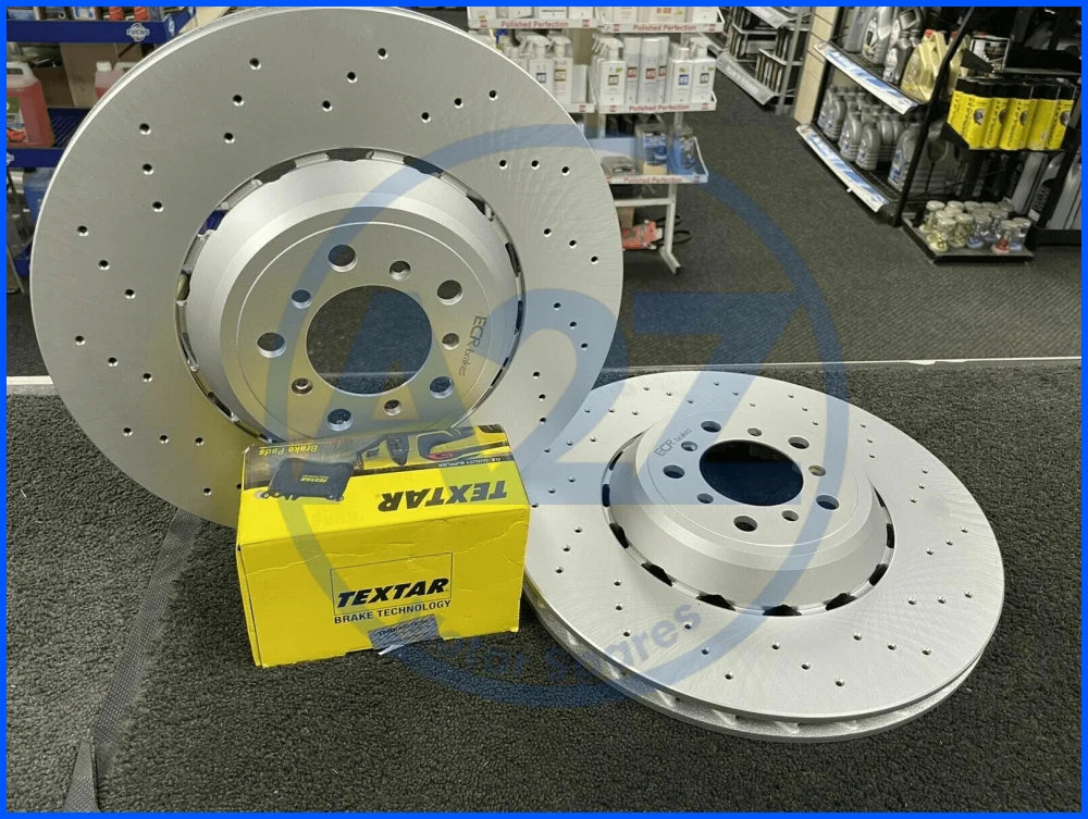 FOR BMW M2 M3 M4 COMPETITION DRILLED BRAKE DISC BRAKE PADS 34112284809/810