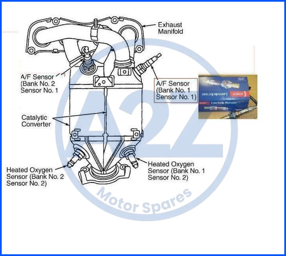 FOR TOYOTA AVENSIS VVTI 1.8 2.0 LAMBDA SENSOR BANK 1 SENSOR 1