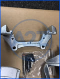 FOR VW TRANSPORTER T5 T6 340MM BIG BRAKE DISC CALIPER BRACKET KIT +PINS SET PAIR