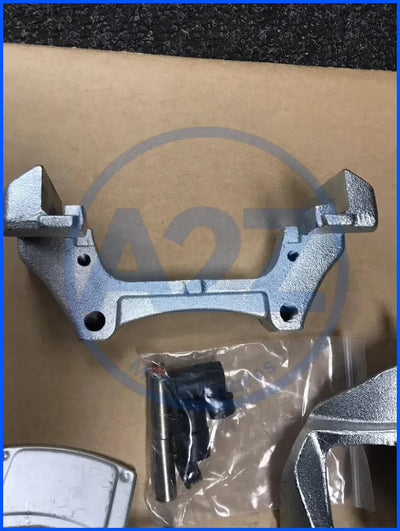 FOR VW TRANSPORTER T5 T6 340MM BIG BRAKE DISC CALIPER BRACKET KIT +PINS SET PAIR
