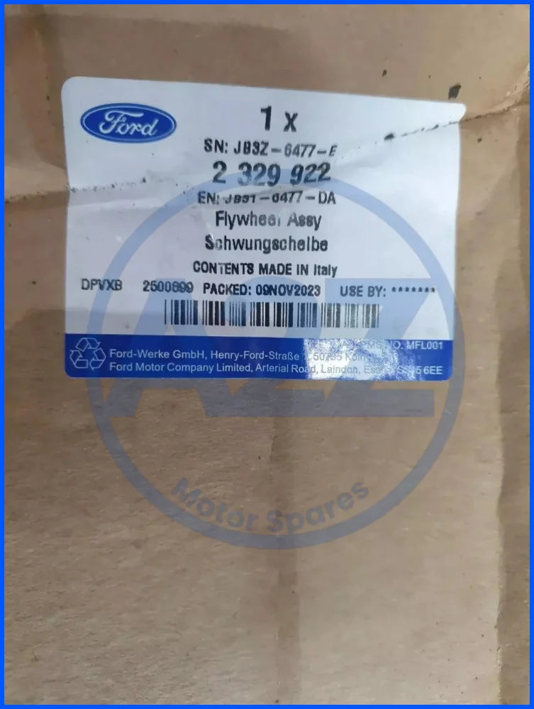 FORD RANGER TKE TRANSIT V363 2.0D EcoBlue GENUINE DUAL MASS FLYWHEEL GK316477AA 415088010