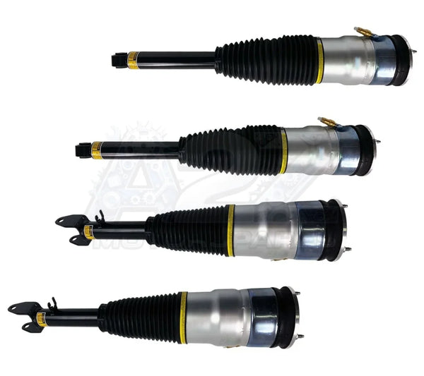 Front And Rear Air Suspension Spring Strut For Tesla Model S (5Yjs) Set Of 4