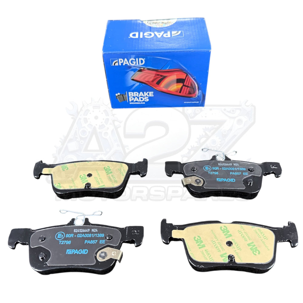 NEW REAR PAGID BRAKE DISCS &amp; PADS FIT FORD KUGA ST LINE 2.0 TDCI 316MM