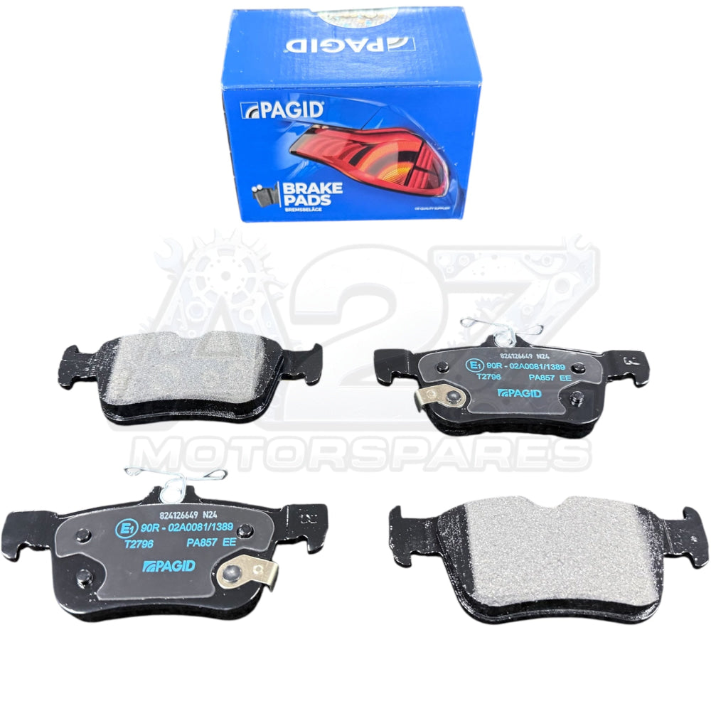 NEW REAR PAGID BRAKE DISCS &amp; PADS FIT FORD KUGA ST LINE 2.0 TDCI 316MM