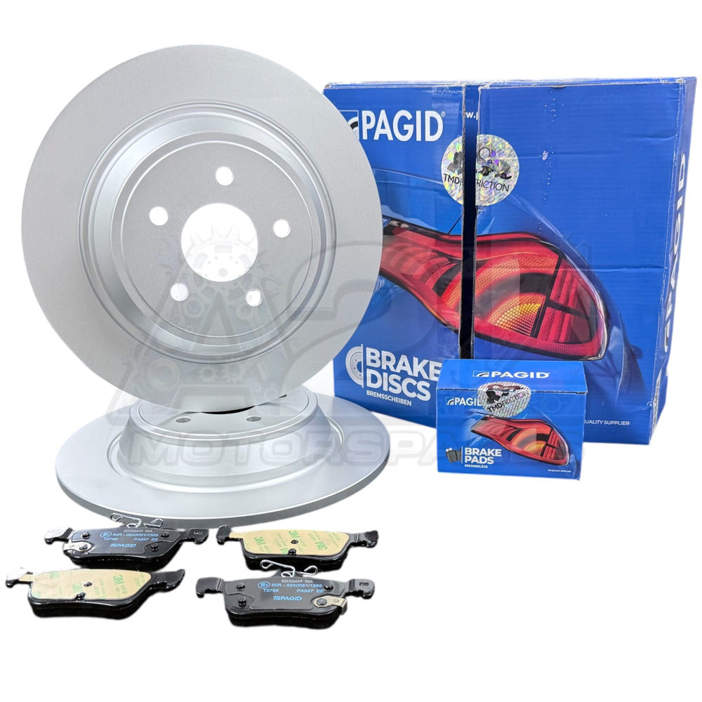 NEW REAR PAGID BRAKE DISCS &amp; PADS FIT FORD KUGA ST LINE 2.0 TDCI 316MM