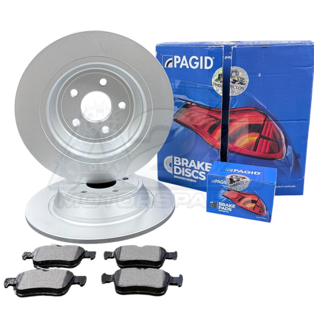 NEW REAR PAGID BRAKE DISCS &amp; PADS FIT FORD KUGA ST LINE 2.0 TDCI 316MM