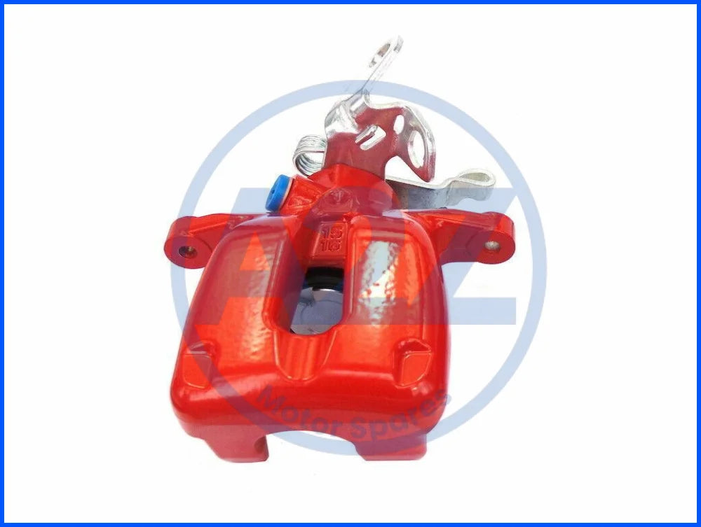 REAR BRAKE CALIPER LH PASSENGER SIDE RED SKODA OCTAVIA 2.0TDi VRS 1Z 2006-2013
