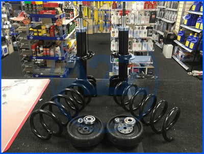 RENAULT TRAFIC VIVARO FRONT SHOCK ABSORBERS COIL SPRING STRUT MOUNTING