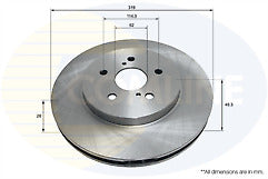 FIT FOR LEXUS RX 400H SE-L CVT FRONT AND REAR DRILLED GROOVED BRAKE DISCS