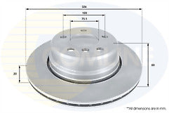 FOR BMW X5 SPORT E53 4.4 REAR VENTED DRILLED GROOVED BRAKE DISCS SHOES PADS