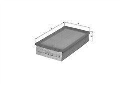 FOR RENAULT LAGUNA 2.2TD MK1 1994-2000 GENUINE MAHLE AIR FILTER