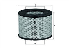 FOR CLASSIC TOYOTA CELICA SUPRA COUPE 2.8 MA61 5M-GE MAHLE ROUND AIR FILTER