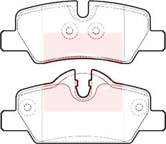 MINI F56 ONE MINI COOPER WORKS REAR BRAKE DISC PADS SET 