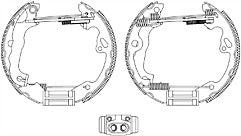 REAR MINTEX BRAKE SHOES WHEEL CYLINDERS FITS FORD FOCUS MK 1 1.8 2.0