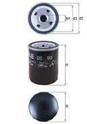 FOR OPEL/VAUXHALL ASTRA F ASTRA E KADETT E ASCONA C MAHLE OIL FILTER