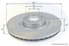 AUDI S4 4.2 QUATTRO AVANT B7 2004-2007 CROSS DRILLED FRONT BRAKE DISCS