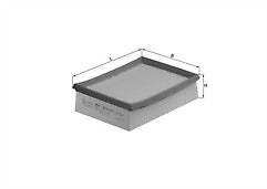 FOR CITROEN XSARA PICASSO PEUGEOT 206 MAHLE AIR FILTER 