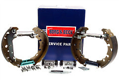 FORD PUMA 1999ON REAR BRAKE SHOES ADJUSTERS CYLINDERS SHOE FITTING KIT WITH ABS