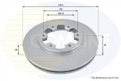FOR NISSAN MISTRAL 2.7TD  BRAKE DISC & BRAKE  PADS FRONT