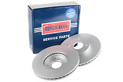 FOR FORD FIESTA ST MK7 FRONT REAR CROSS DRILLED BRAKE DISCS PADS