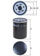 FOR FORD PROBE INFINITI FX50 KIA SPORTAGE NISSAN GT-R R35 MAHLE OIL FILTER