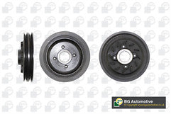 FOR MITSUBISHI SHOGUN PAJERO MK2 CHALLENGER 2.5TD 4D56 CRANKSHAFT DAMPER PULLEY