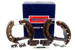 FORD ESCORT 1.3 MK 7 (1994-2002) BORG & BECK REAR BRAKE SHES SET OF 4