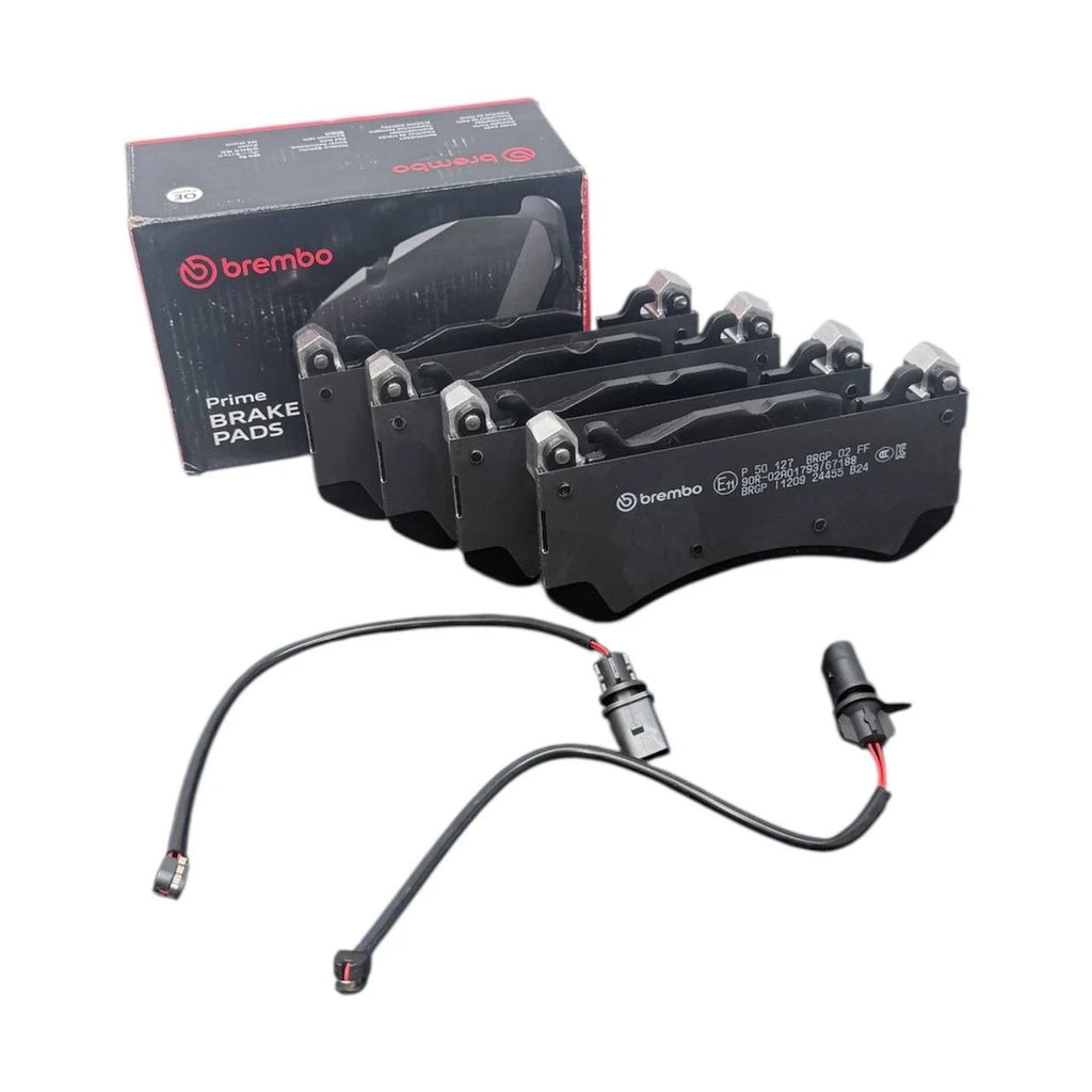 FOR MERCEDES C63 & E63S AMG FRONT 2 PIECE FLOATING BREMBO BRAKE DISCS PADS 390mm