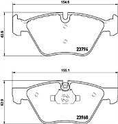 BMW E90 BRAKE PADS MINTEX BRAKE PADS FRONT REAR  