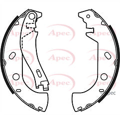  FOR FIAT MULTIPLA MAREA 1.9D TD 2.4TD 2 REAR BRAKE DRUMS REAR BRAKE SHOES  SET