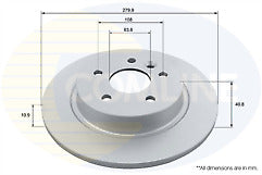 VOLVO C30 D5 SE SPORT 2006-13 BRAKE DISCS PLATINUM COATED MINTEX BRAKE PAD REAR
