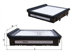 MAHLE CABIN POLLEN FILTER SEAT TOLEDO VOLKSWAGEN GOLF MK2 1.8 GTI 1983-92