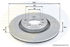 VW GOLF MK4 1.8 1.9 TDI FRONT DRILLED GROOVED BRAKE DISC 280MM 5 STUD 3 STYLES