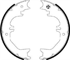 REAR MINTEX BRAKE SHOES FIT TOYOTA LANDCRUISER AMAZON J10 J12 4.2 4.7 4658060050