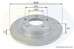 FORD PROBE MX6 XEDOS 6 626 REAR  BRAKE DISCS BRAKE PADS