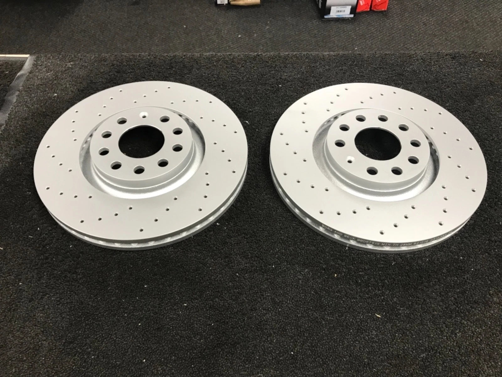 AUDI A4 B7 A6 C5 ALLROAD ESTATE TDI SPECIAL EDITION BRAKE DISC DRILLED 312MM