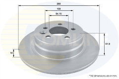 ROVER 75 MG ZT BRAKE DISCS BRAKE PADS HB SHOES  REAR