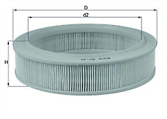 FOR RENAULT CLIO EXTRA R11 R19 R5 MAHLE AIR FILTER