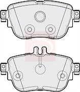 REAR BRAKE PADS SET FOR MERECEDES E CLASS 2016 ON W213 S213  E200 E220 E300 