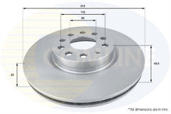 AUDI A3 8P 2.0TDI 170BHP QUATTRO FRONT BRAKE DISC FRONT BRAKE PADS