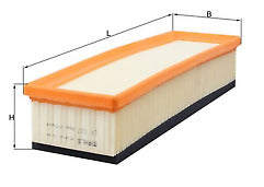 FOR CITROEN C3 1.4 MK1 PEUGEOT 207 1.6 MAHLE AIR FILTER 
