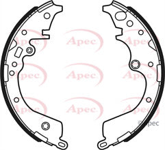 FOR TOYOTA HIACE 2.5D-4D 120 2006-2012 REAR BRAKE SHOES SET OF 4 