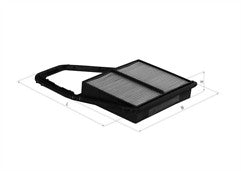 FOR HONDA CIVIC 1.7 VTEC MK7 2000-2006 MAHLE AIR FILTER 