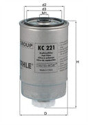 FOR FIAT DUCATO 2.3 SAAB 900 9-3 2.0T MAHLE FUEL FILTER