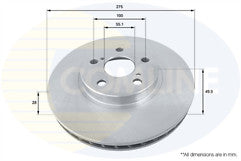 FOR CELICA ST202 3SGE  IMPORT BRAKE DISC DRILLED GROOVED BRAKE PADS FRONT 275