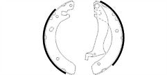 FOR LANDROVER FREELANDER 1.8 2.0 2.0 TD4 MK1 2.5 REAR BRAKE SHOE SET 