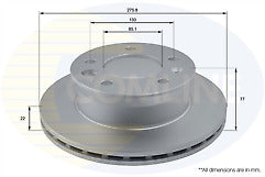 FOR MERCEDES SPRINTER VW LT 1995-06 FRONT BRAKE DISC BRAKE PAD 276MM 
