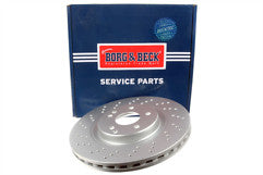  FOR MERCEDES  C320 C350 SLK S203 W203 FRONT 2 BRAKE  DISCS 330mm DRILLED PAIR