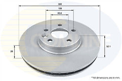 FORD S-MAX GALAXY  DRILLED GROOVED BRAKE DISCS ANTI CORROSSION MINTEX PADS REAR