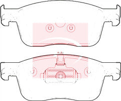 FOR TOYOTA Proace CITROEN DISPATCH EXPERT  FRONT BRAKE PADS FULL SET 